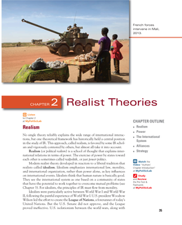 CHAPTER 2 Realist Theories