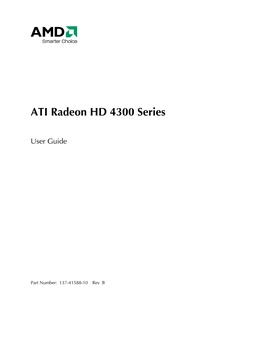 ATI Radeon HD 4300 Series