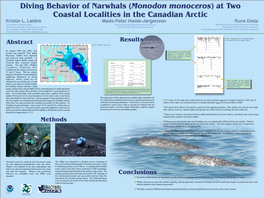 Klaidre Diving Narwhal Poster.Cdr