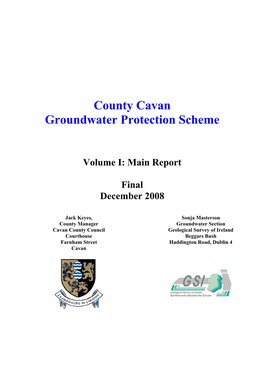 County Cavan Groundwater Protection Scheme