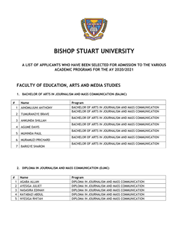 Bishop Stuart University