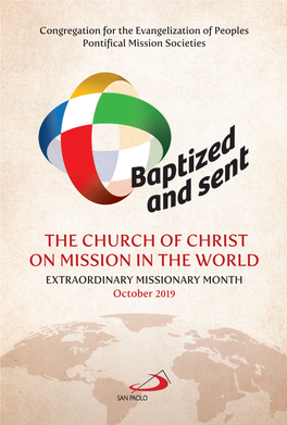 Baptized and Sent: the Church of Christ on Mission in the World