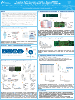 Fulcrum WMS DUX4 FSHD Poster