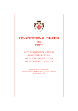 Constitution and Code