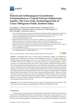 Natural and Anthropogenic Groundwater Contamination