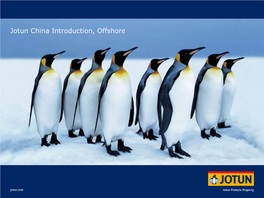 Jotun China Introduction, Offshore