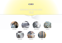 Designed Stainless Steel Tile