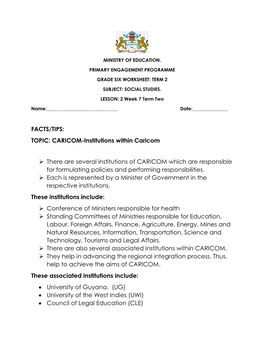 Pdf Grade 6 Social Studies Week 7 Lesson 2