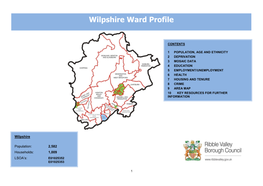 Wilpshire Ward Profile