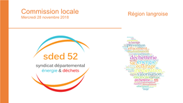 Syndicat Départemental D'énergie Et Des Déchets 52