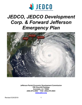 JEDCO, JEDCO Development Corp. & Forward Jefferson Emergency Plan
