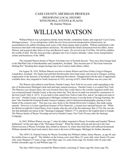 William Watson