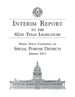 Interim Report to the 82Nd Texas Legislature