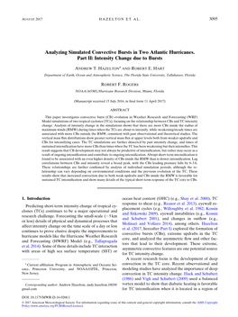 Analyzing Simulated Convective Bursts in Two Atlantic Hurricanes. Part II: Intensity Change Due to Bursts