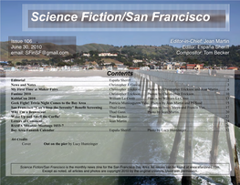 SF/SF Is the Monthly News Zine for the San Francisco Bay Area –