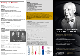 Richard Strauss Und Die Staatskapelle Dresden