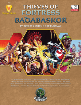 Thieves of Fortress Badabaskor