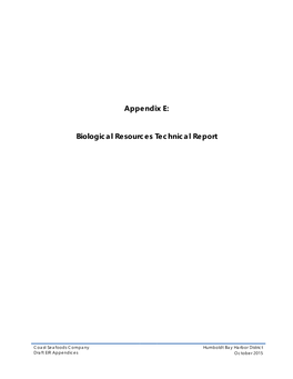 Biological Resources Technical Report