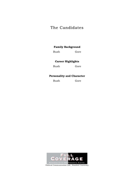 The Candidates