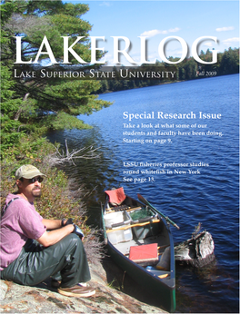 Special Research Issue Take a Look at What Some of Our Students and Faculty Have Been Doing