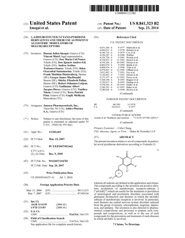 (12) United States Patent (10) Patent No.: US 8,841,323 B2 Imogai Et Al