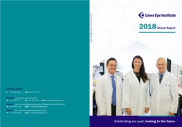 2018 Annual Report 2018 Annual Report