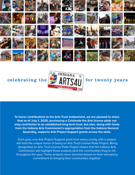 Explore Arts Trust License Plate Projects