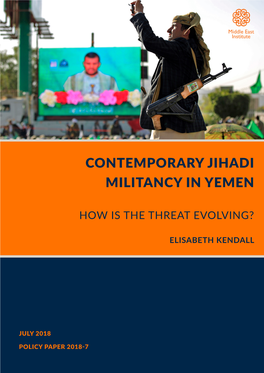 Contemporary Jihadi Militancy in Yemen