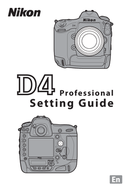 Nikon D4 Technical Guide