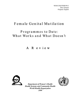 Female Genital Mutilation