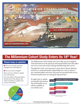 The Millennium Cohort Study Enters Its 18Th Year!