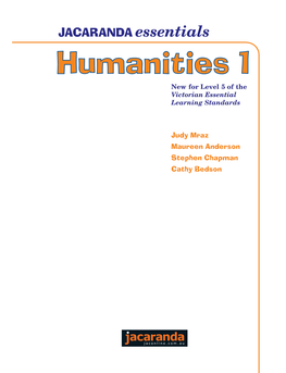 JACARANDA Essentials Humanities 1