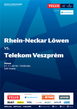 Rhein-Neckar Löwen Telekom Veszprém
