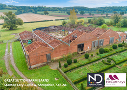 GREAT SUTTON FARM BARNS Stanton Lacy, Ludlow, Shropshire, SY8 2AJ