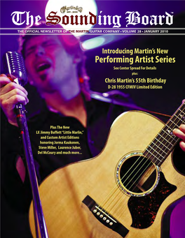 CF Martin's New “Performing Artist Series”