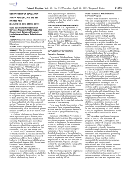 Federal Register/Vol. 80, No. 73/Thursday, April 16, 2015