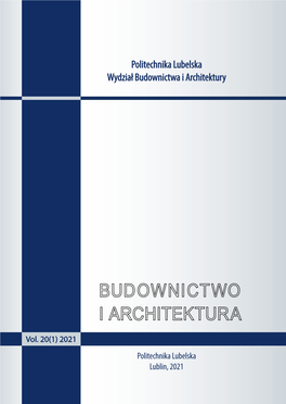 Politechnika Lubelska Wydział Budownictwa I Architektury