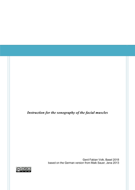 Instructions for Sonography of Facial Muscles