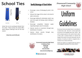 Uniform Leaflet 2018