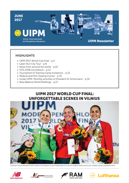 Uipm 2017 World Cup Final: Unforgettable Scenes in Vilnius