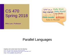 CS 470 Spring 2018