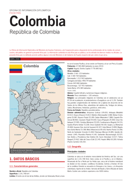 Colombia República De Colombia