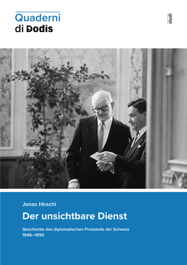 Der Unsichtbare Dienst Jonas Hirschi