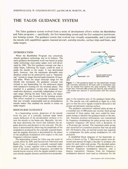 The Talos Guidance System