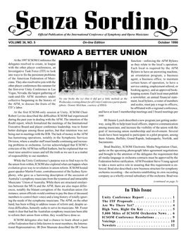 Toward a Better Union