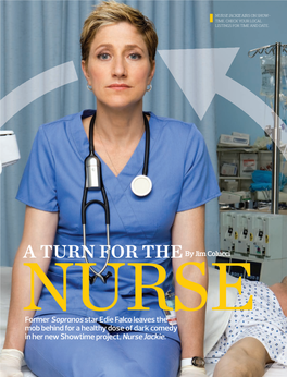 Edie Falco Talks About Nurse Jackie and the Sopranos, Watch!