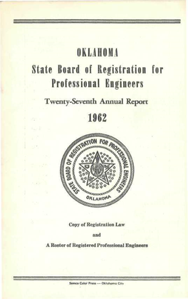 OKLAHOMA State Board of Registration for Professional Engineers