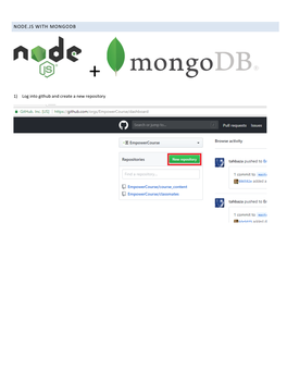 Node.Js with Mongodb