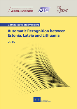 Automatic Recognition Between Estonia, Latvia and Lithuania