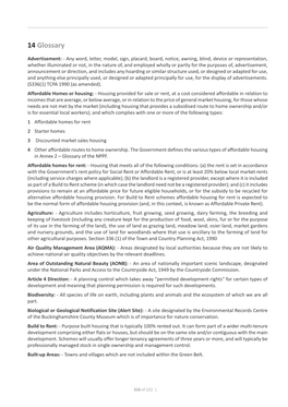 Local Plan: a Plan for the Future Development of a Local Area, Drawn up by the Local Planning Authority in Consultation with the Community